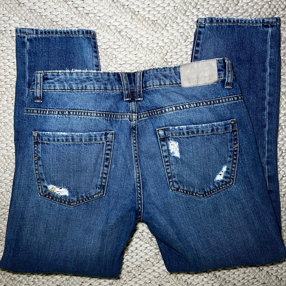 Zara Basic Z1975 Denim Ripped